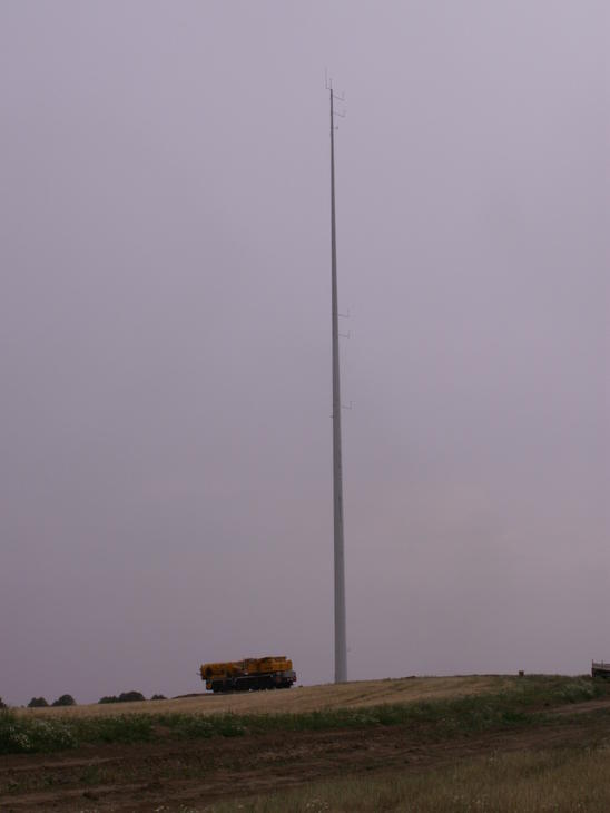 Montaż Wieży Meteorologicznej H-86 w Kisielicach